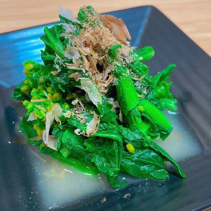 春の味!菜の花のからし和え